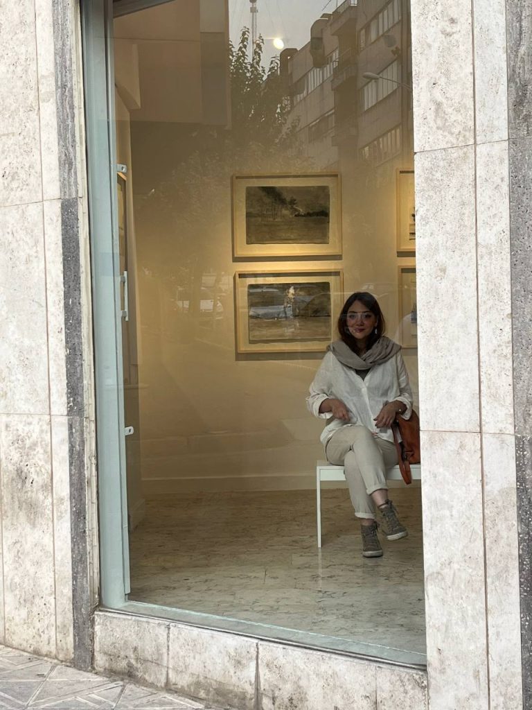 saba imani - witnessed horizon - installation views