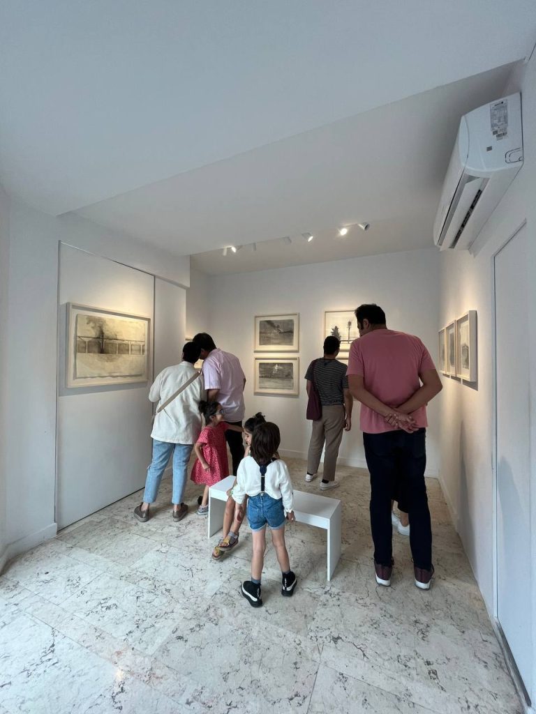 saba imani - witnessed horizon - installation views