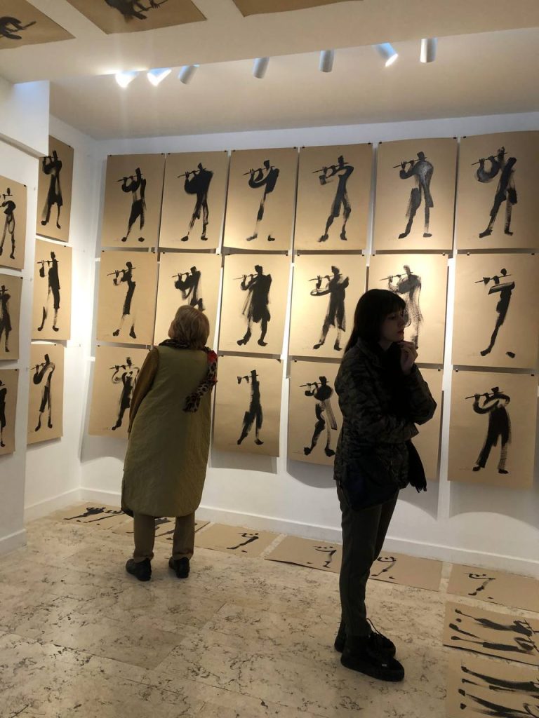 behzad shishehgaran installation views