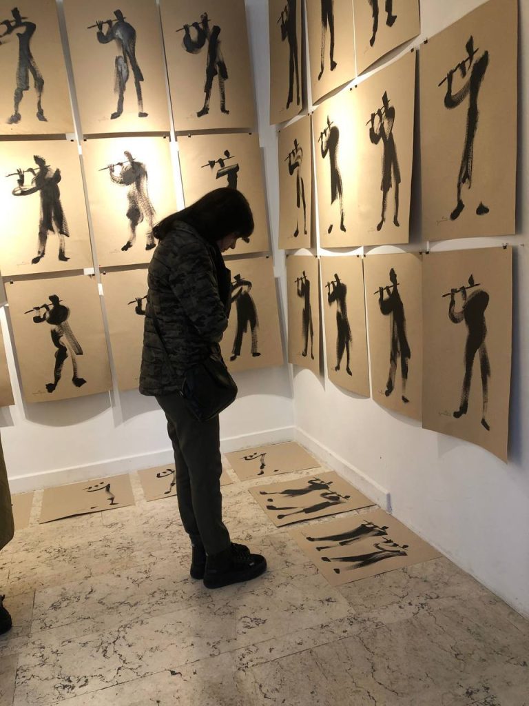 behzad shishehgaran installation views