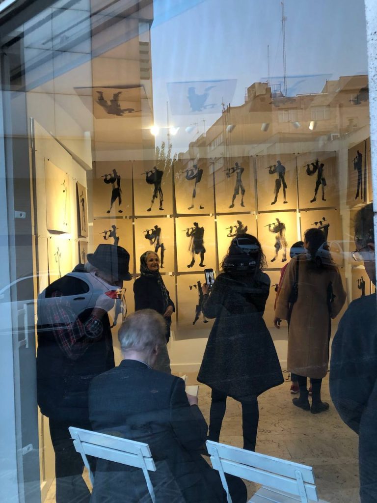 behzad shishehgaran installation views