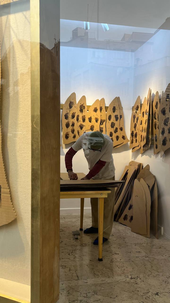 houman mortazavi - sangak - installation views