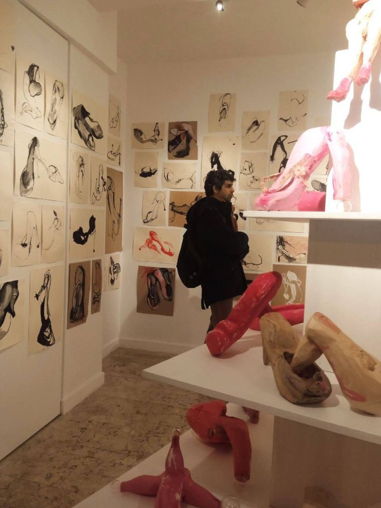 Shekar Bahrami - MUZE project - Installation views