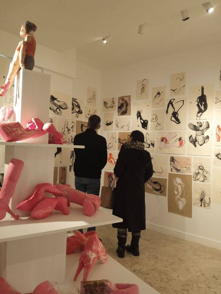 Shekar Bahrami - MUZE project - Installation views