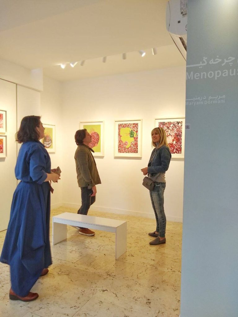 Maryam Dormani - Menopause Project - Installation views