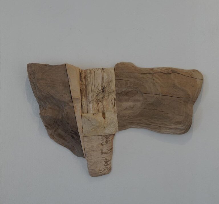Untitled, Wood, 2025, 43 x 29 x 5 cm
